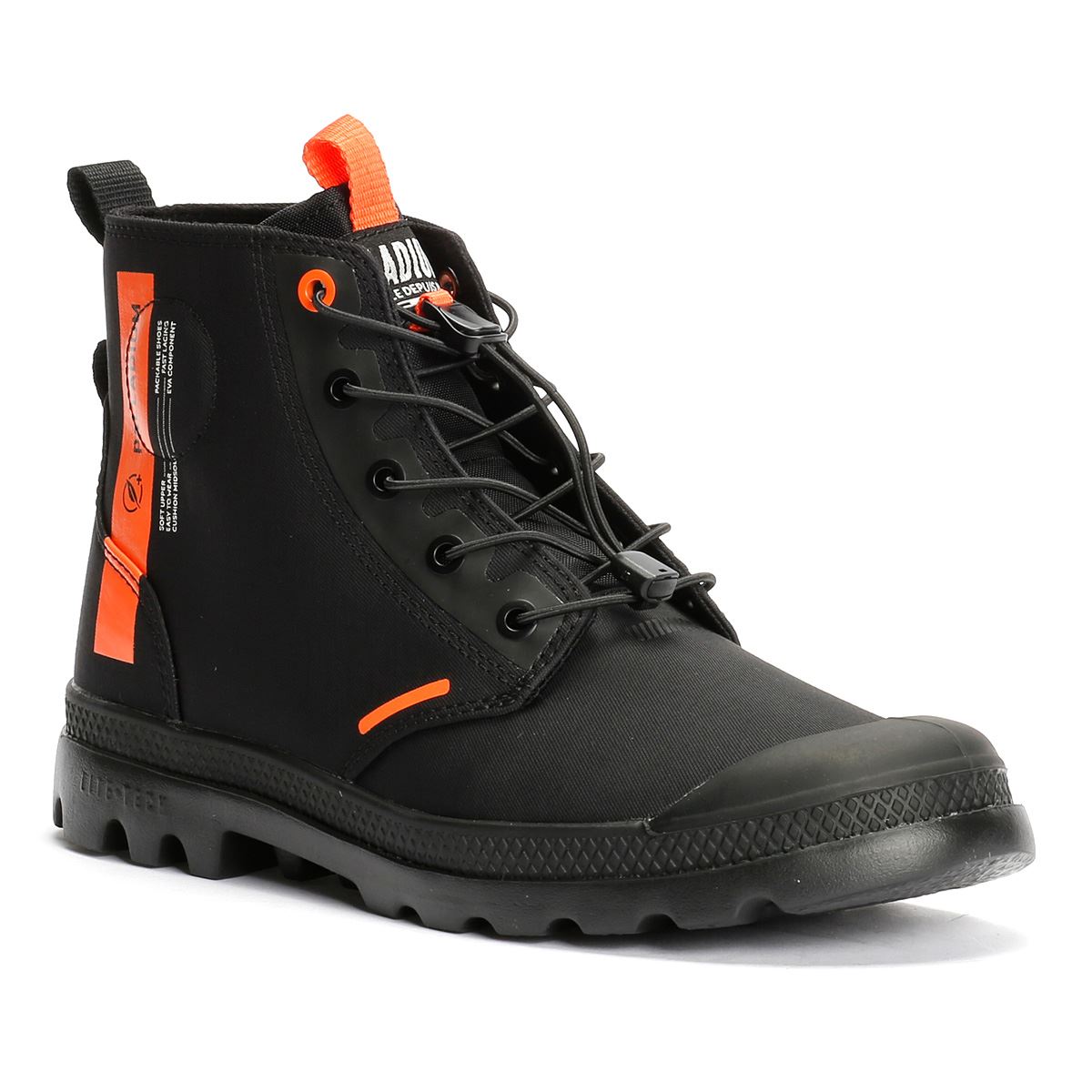 Palladium Pampa Lite Journey Black Boots