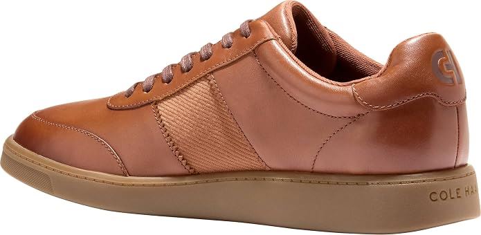 Cole Haan Grand Crosscourt Gates Leather Men's Tan Trainers