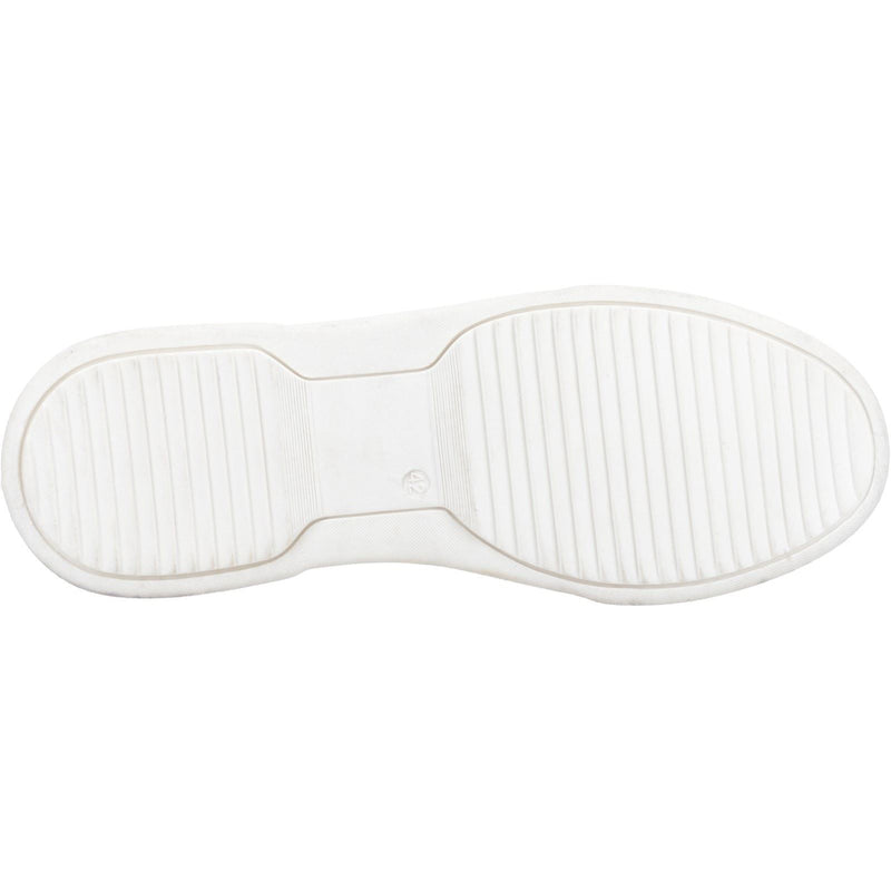 Hush Puppies Whelan Leather Men's White Trainers