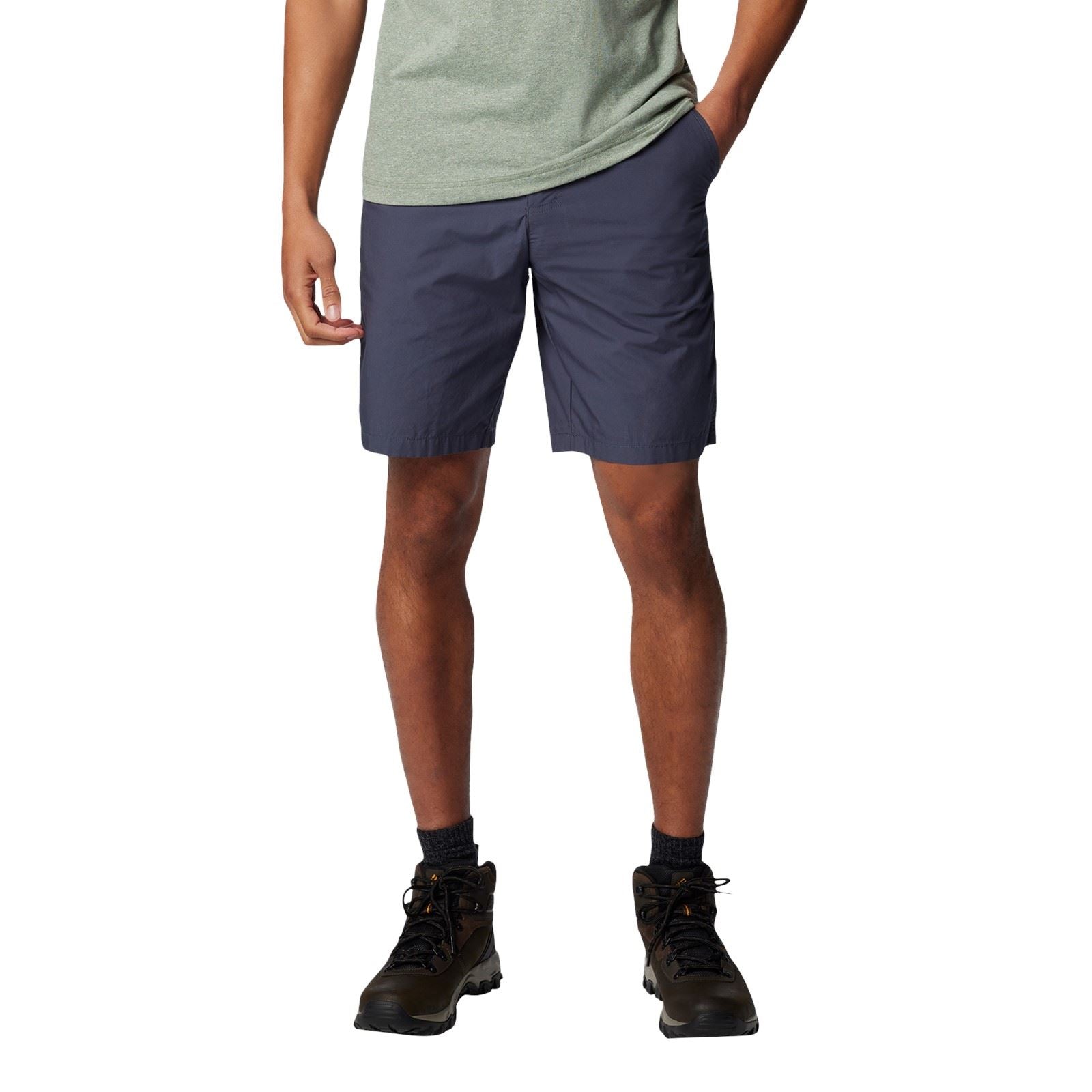Columbia Washed Out Cotton Men's Blue Knee-Length Shorts