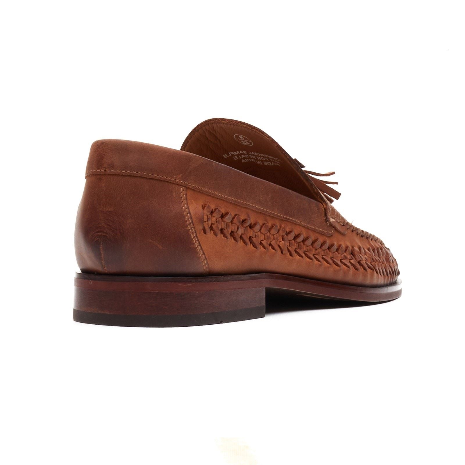 Base London Bracken Leather Men's Tan Loafers