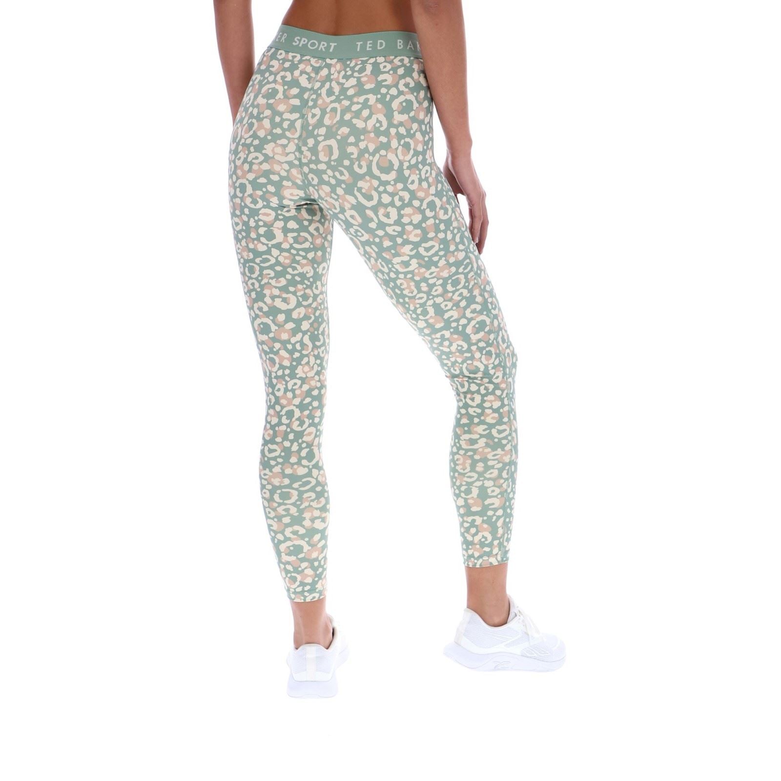 Ted Baker APPLE TBWLS2636 Polyester Women's Green Sports Leggings