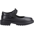 Hush Puppies Astrid Bow Leather Girls's Black Shoes