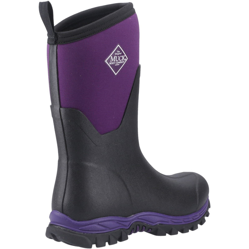 Muck Boots Arctic Sport II Mid Rubber Women's Black/Acai Winter Mid Calf Boots