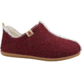 Hush Puppies Good Recycled RPET Synthetic Women's Burgundy Slippers