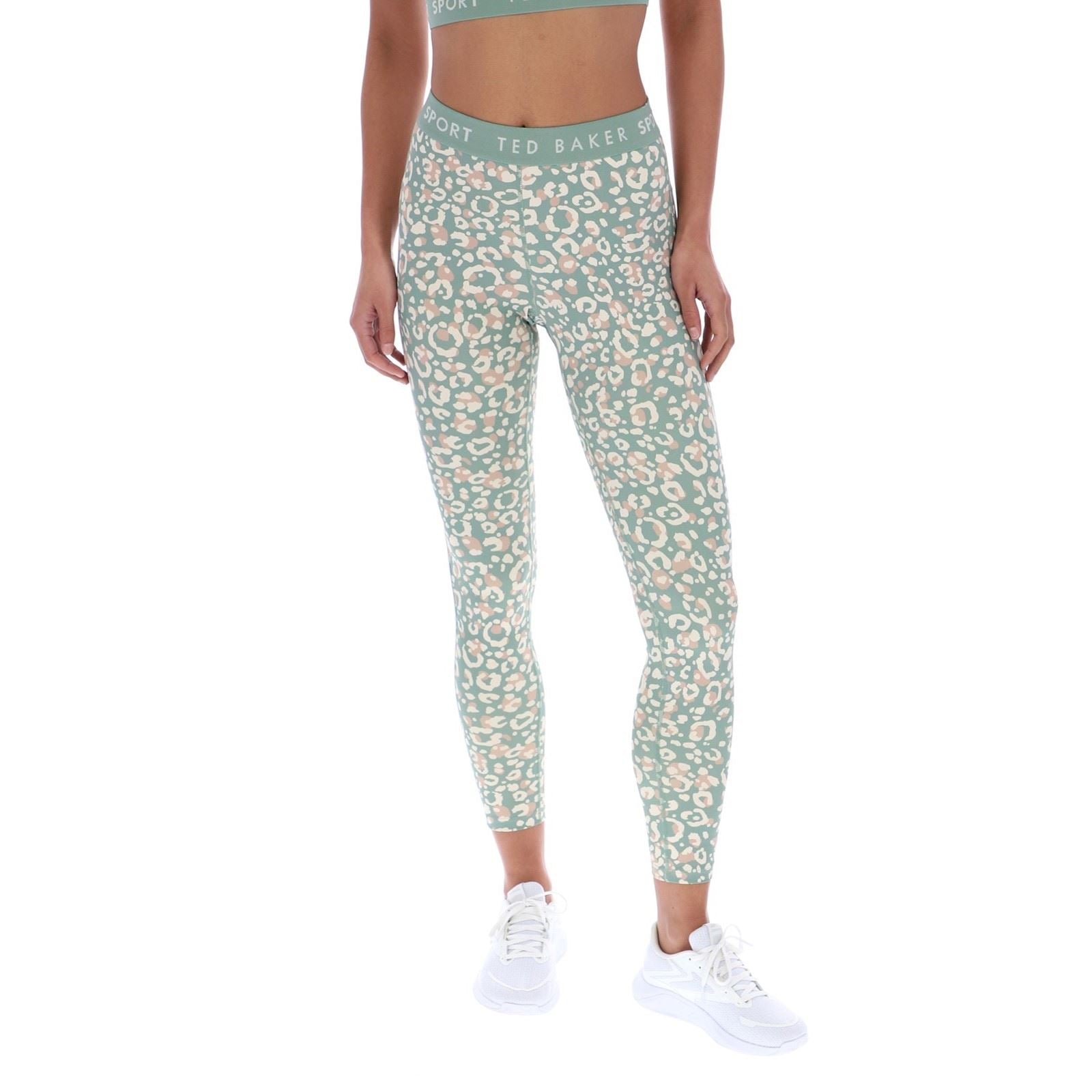 Ted Baker APPLE TBWLS2636 Polyester Women's Green Sports Leggings