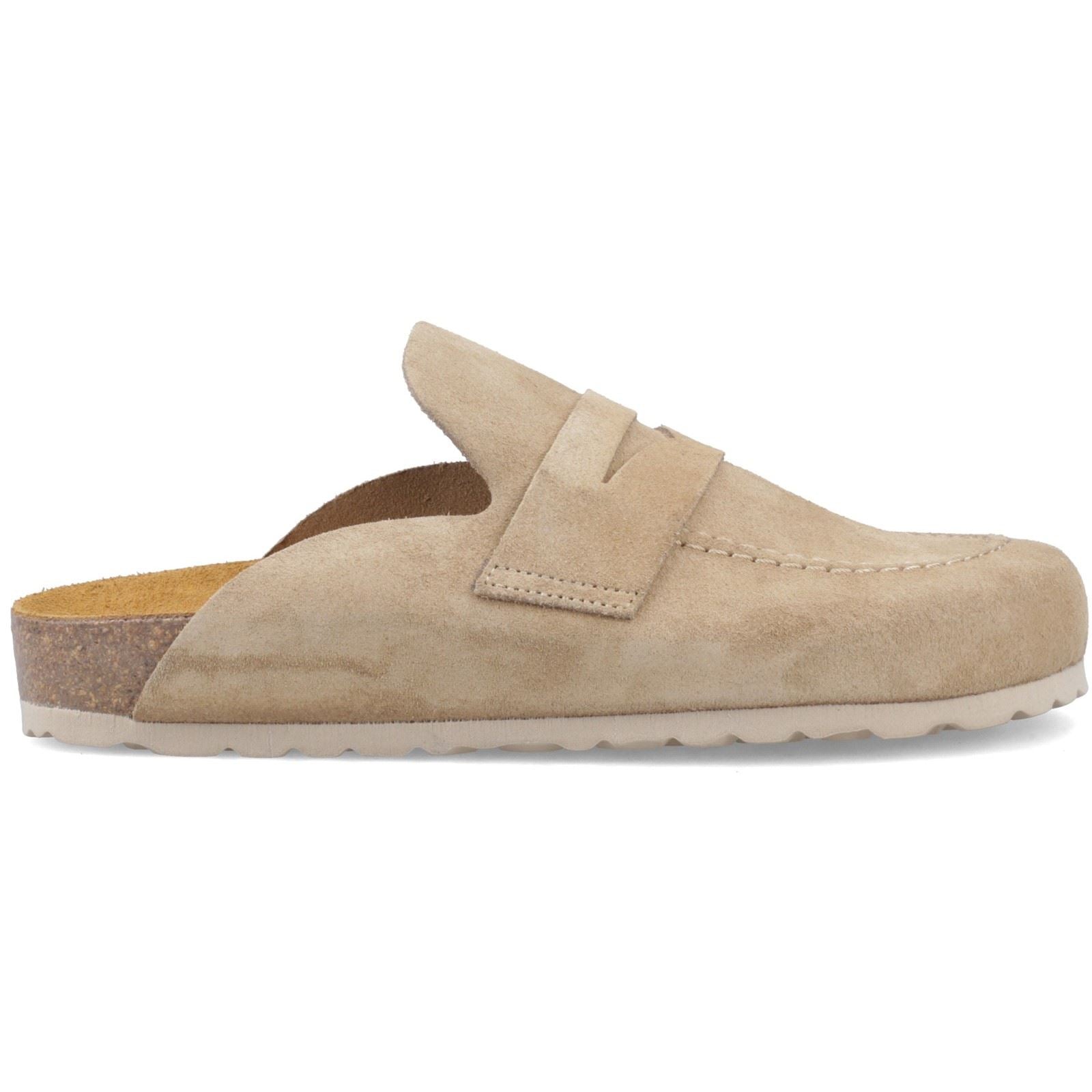 Hush Puppies Briar Closed Toe Suede Women's Taupe Mules