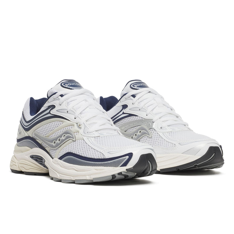 Saucony ProGrid Omni 9 White/Navy Trainers