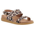 TOMS Marin Suede Women's Oatmeal Leopard Sandals