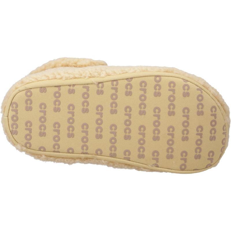 Crocs Classic Cozzzy Synthetic Wheat Slippers