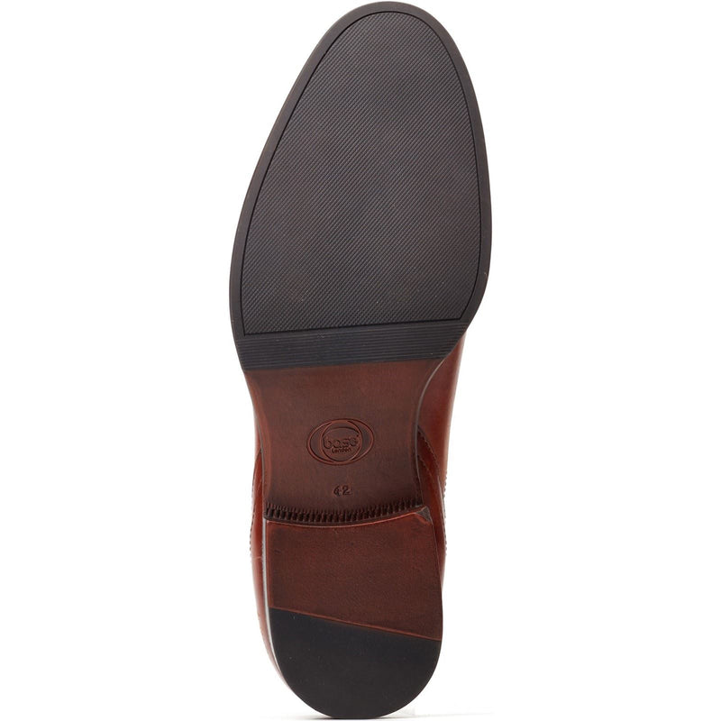 Base London Whittle Leather Men's Burnt Tan Boots