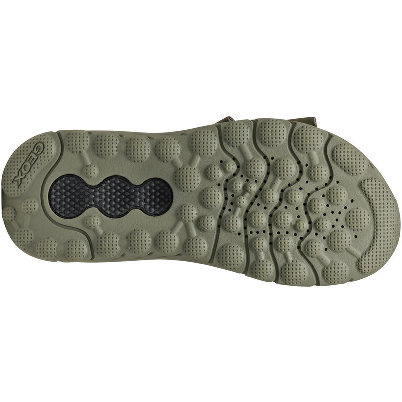 Geox U SPHERICA ACTIF X S Synthetic Blend Men's Military Flip Flops