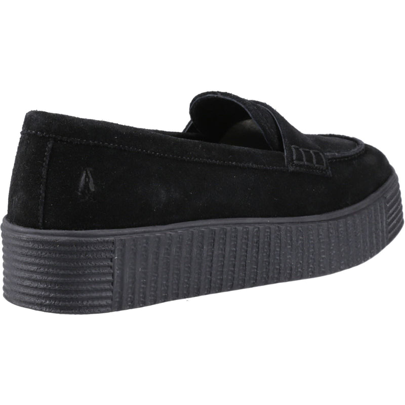 Hush Puppies Tamara Suede Women's Black Loafers