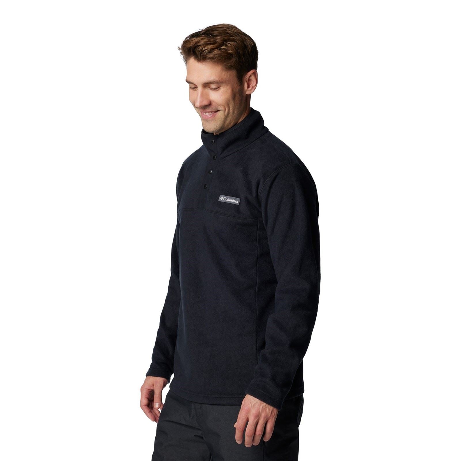 Columbia Steens Mountain Half Snap II Men's Black Fleece Jacket