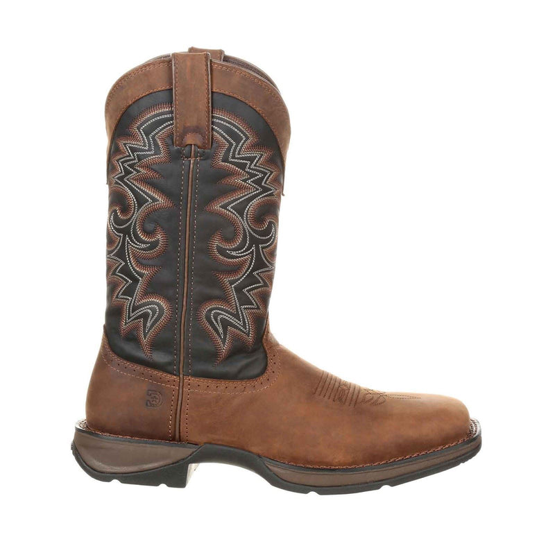 Durango Rebel Leather Men's Chocolate/Midnight Boots