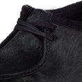 Clarks Originals Wallabee Hair On Men's Black Lace-Up Shoes