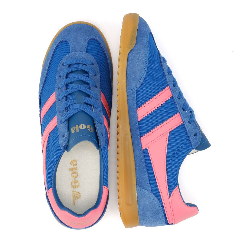Gola Tornado Women's Sapphire/Fluro Pink Trainers