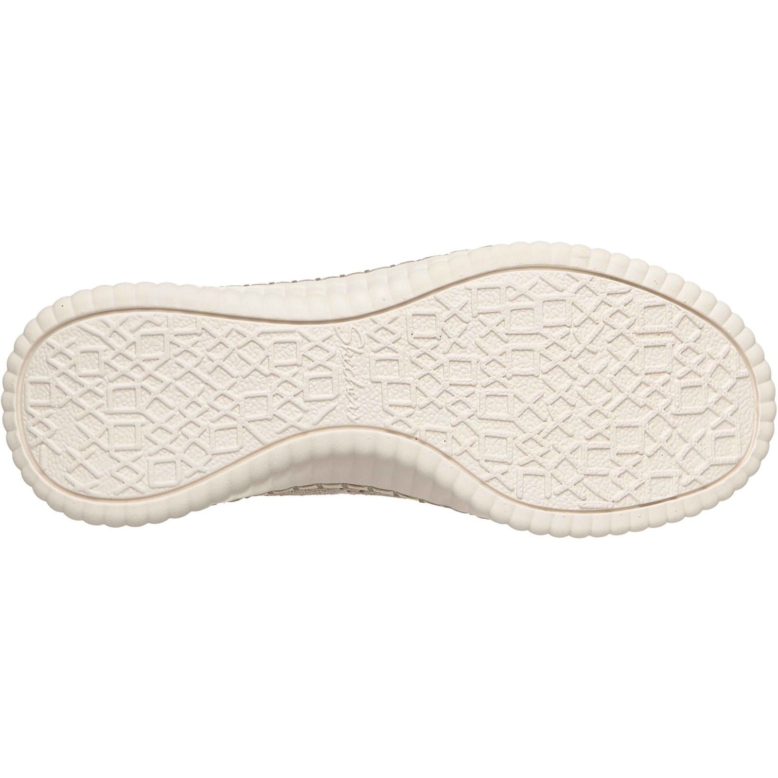 Skechers Wilshire Boulevard Polyester Women's Taupe Trainers