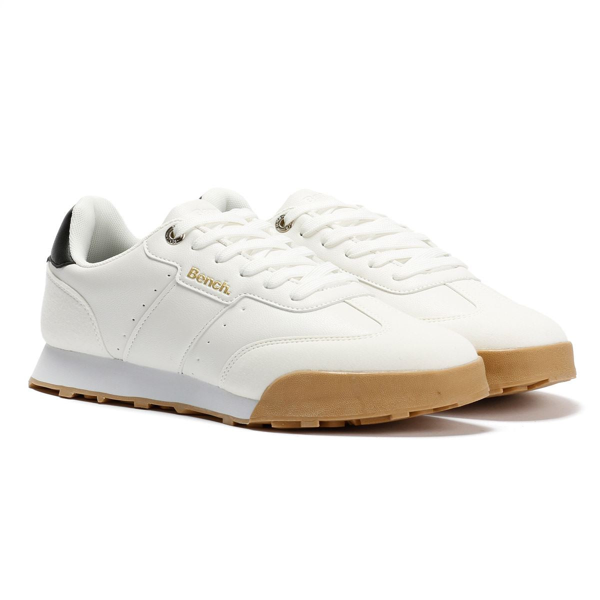 Bench Murray Men's White/Gum Trainers