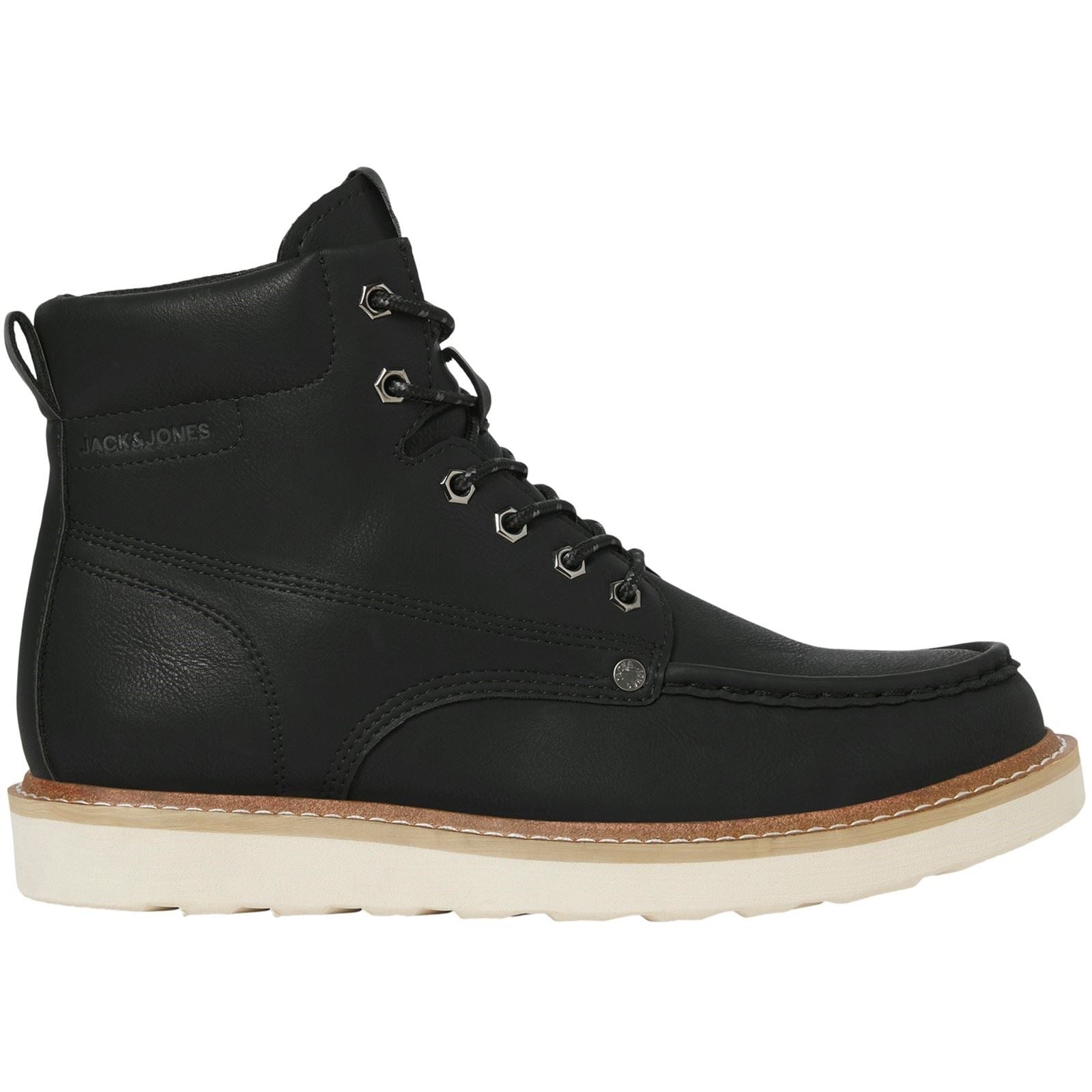 Jack & Jones Archway Moc Polyurethane Men's Anthracite Ankle Boots