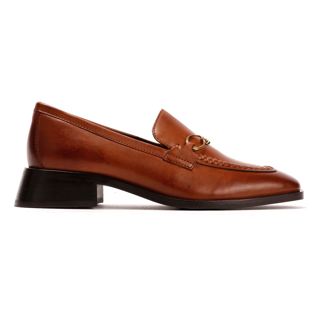 Osprey London The Islington Leather Women's Tan Loafers