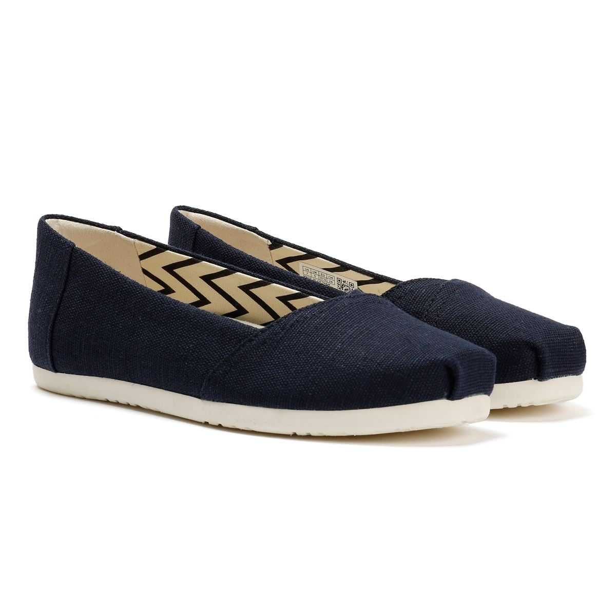 TOMS Alpargata Ballet Canvas Women's Navy Espadrilles
