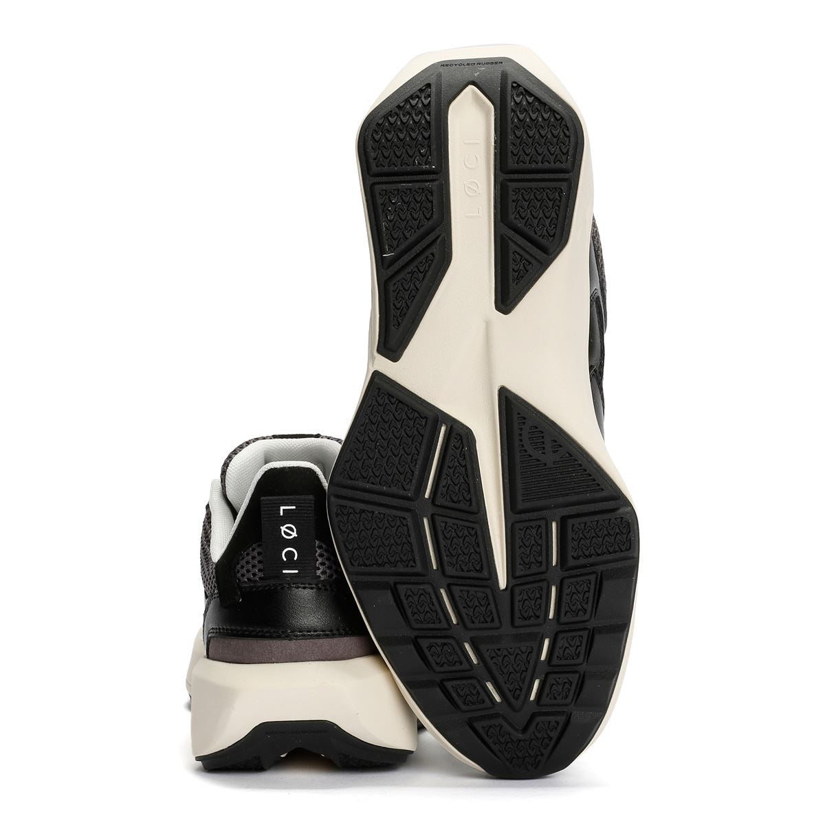 LØCI VØLT Black/Grey Trainers