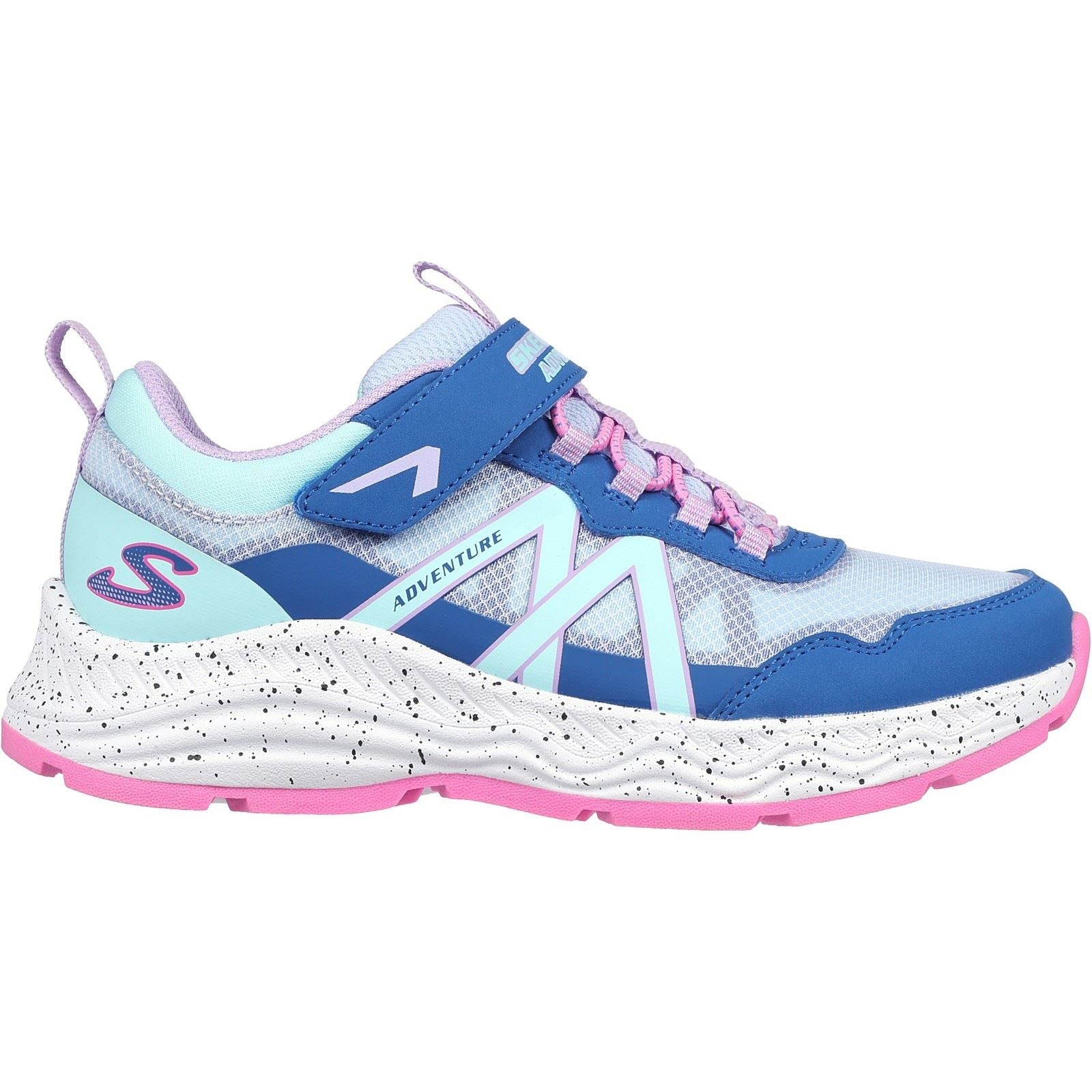 Skechers Adventure Blitz Explorer Time Girl's Navy/Multi Trainers