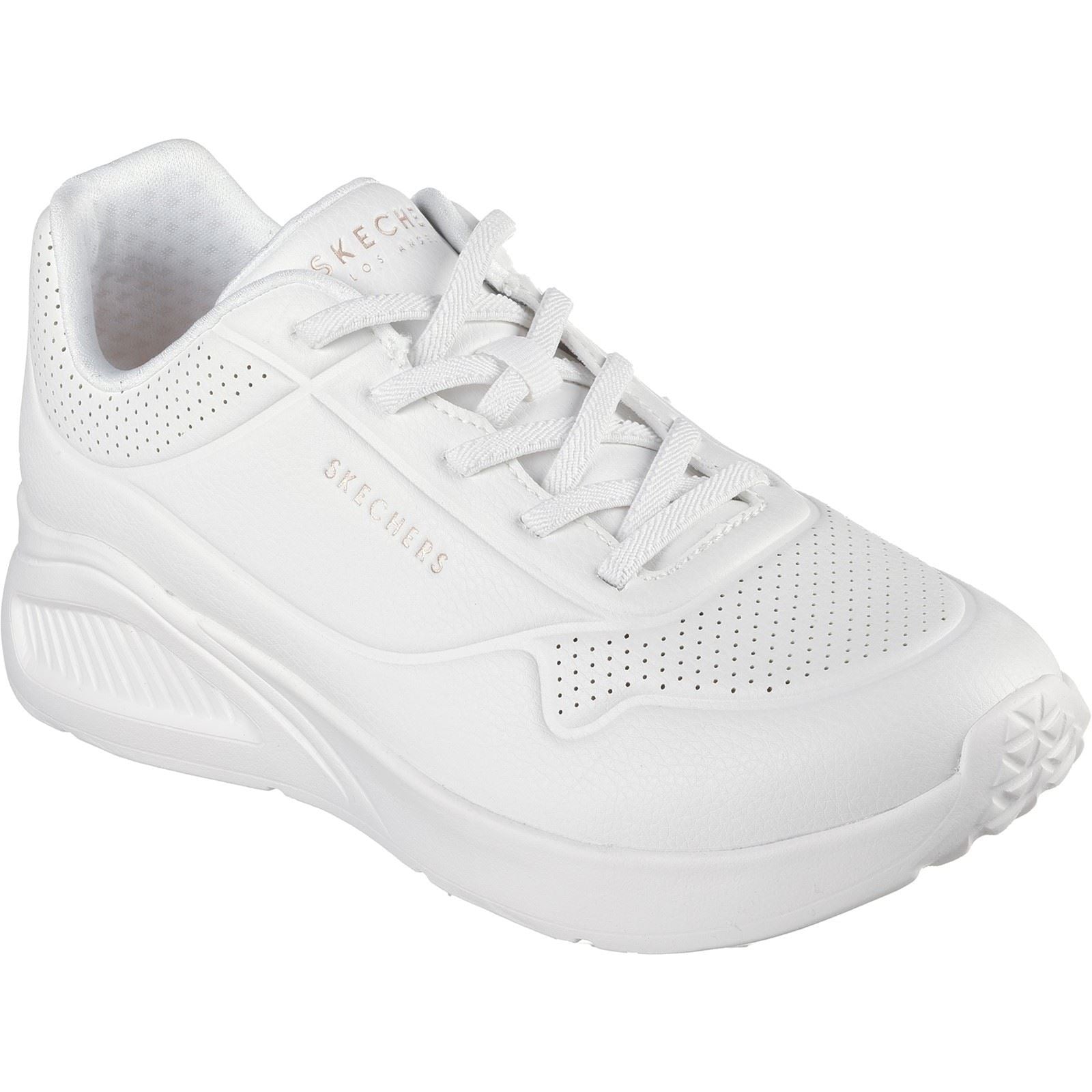 Skechers Uno Lite Lite Work Synthetic Women's White Trainers