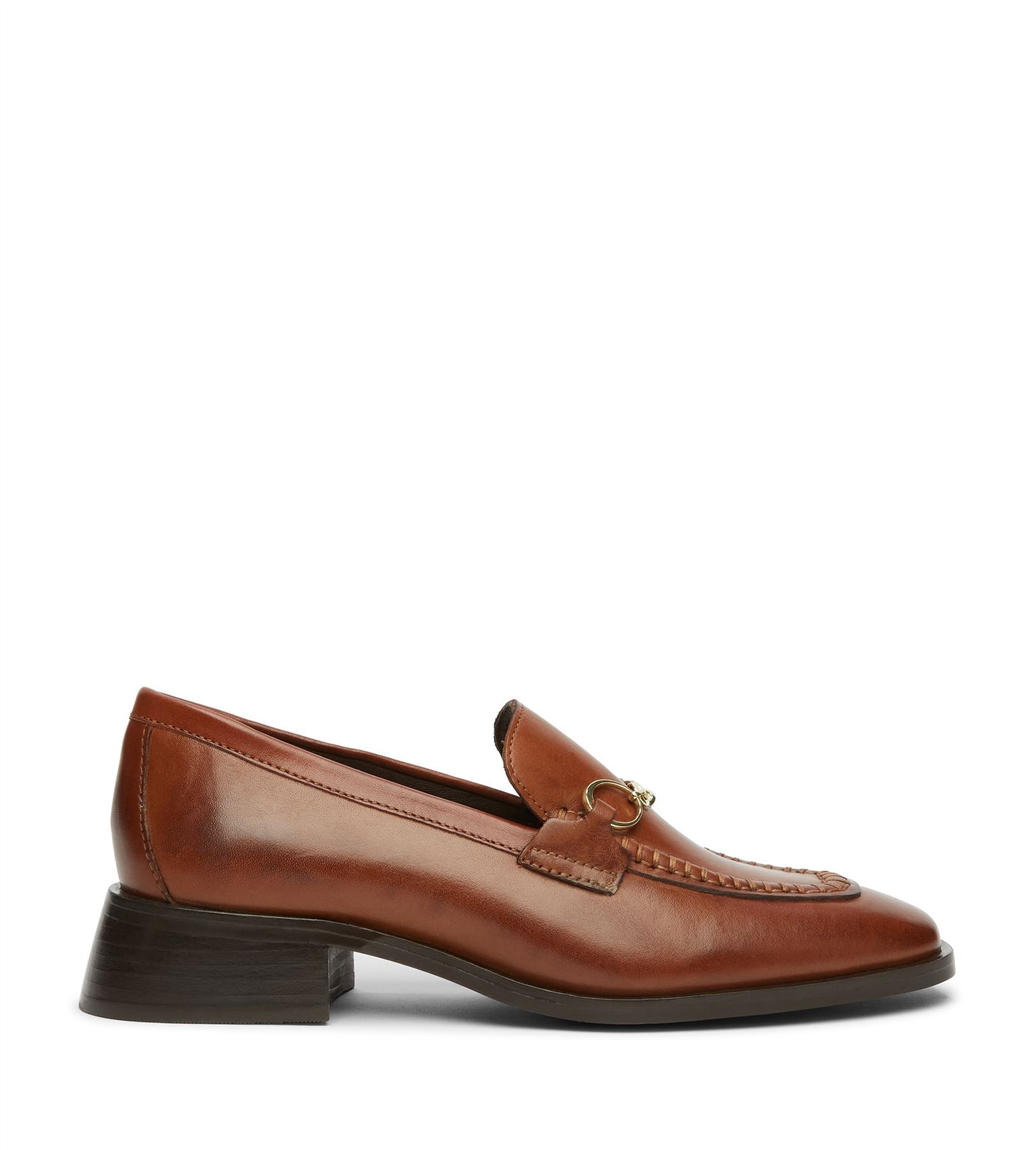 Osprey London The Islington Leather Women's Tan Loafers