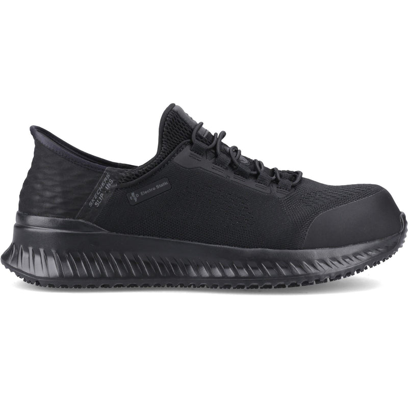Skechers Workwear Tilido Fletchit CT Textile Men's Black Safety Trainers