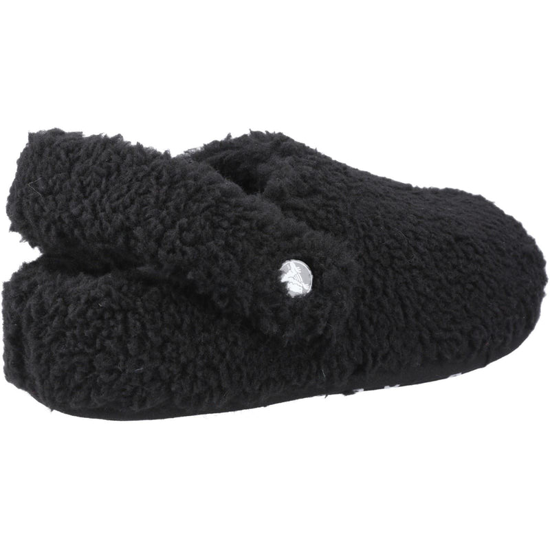 Crocs Classic Cozzzy Synthetic Black Slippers