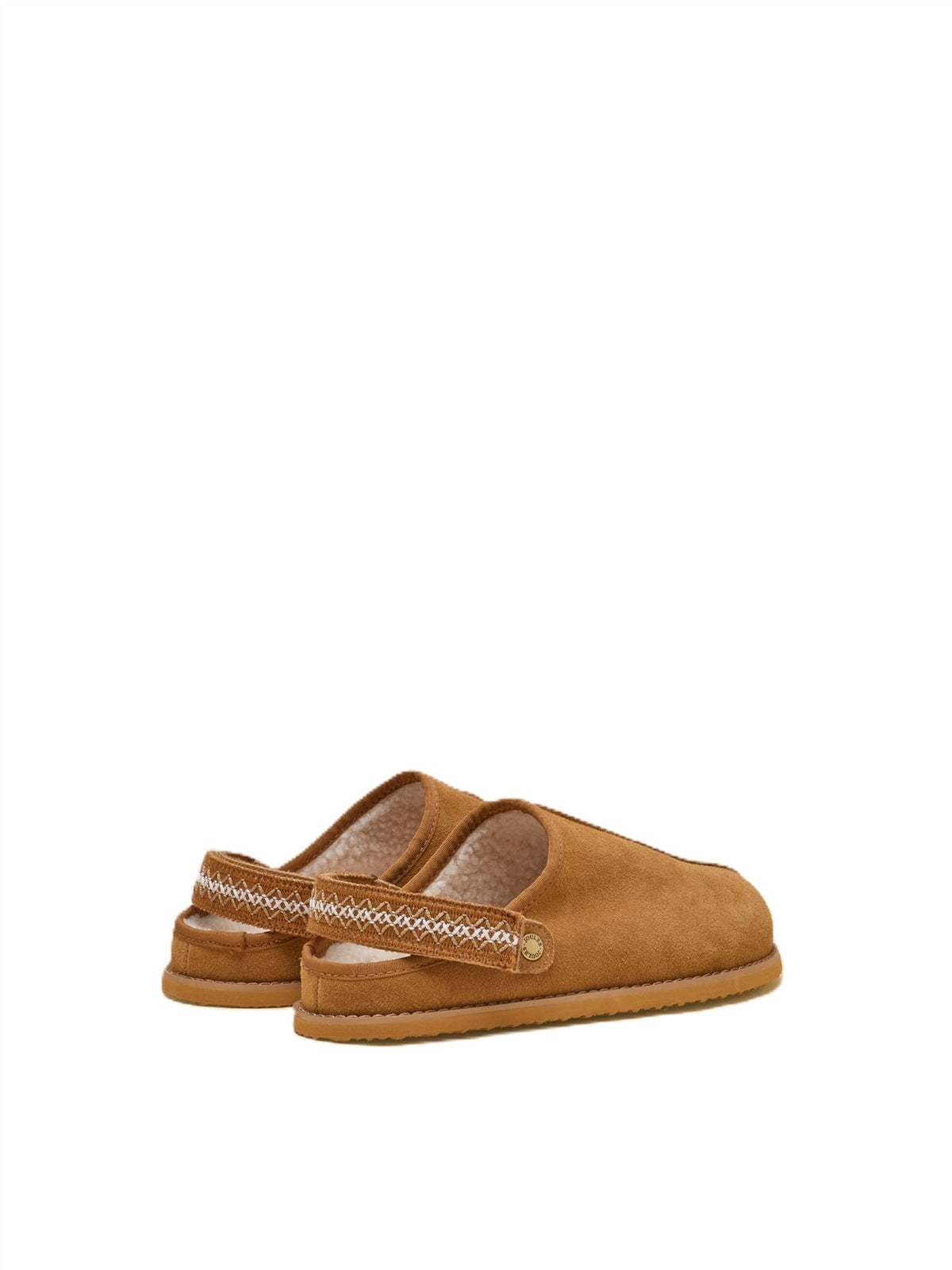 Joules Clog Suede Women's Chestnut Brown Slippers