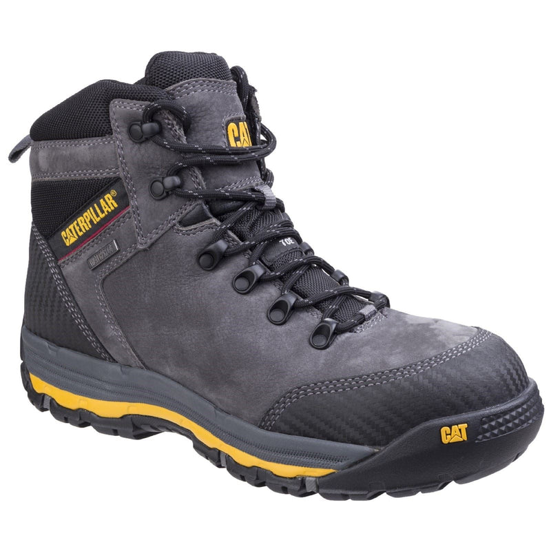 Caterpillar Munising Leather Dark Shadow Safety Boots