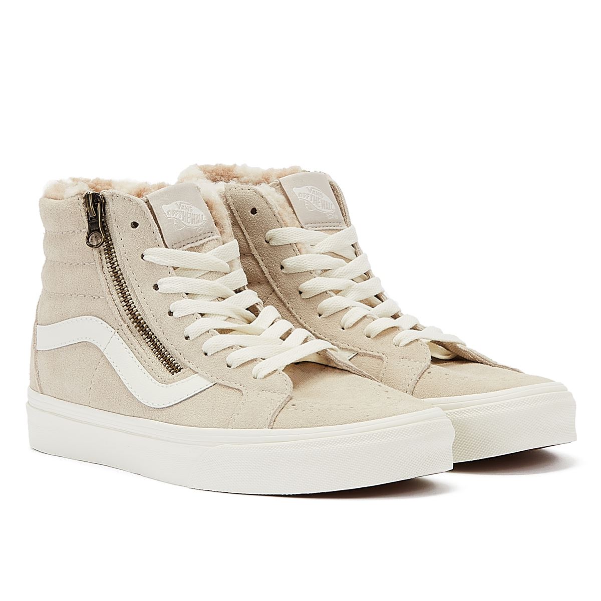 Vans SK8-Hi Side Zip Oak Women's Grey Trainers