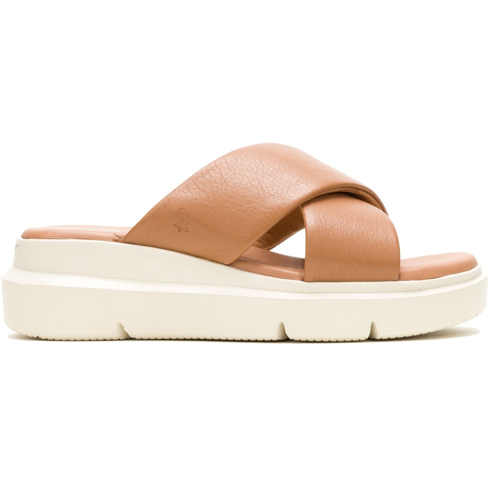 Hush Puppies Uplift Leather Women's Tan Sandals