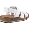 Hush Puppies Eden Gladiator Leather Women's White Sandals