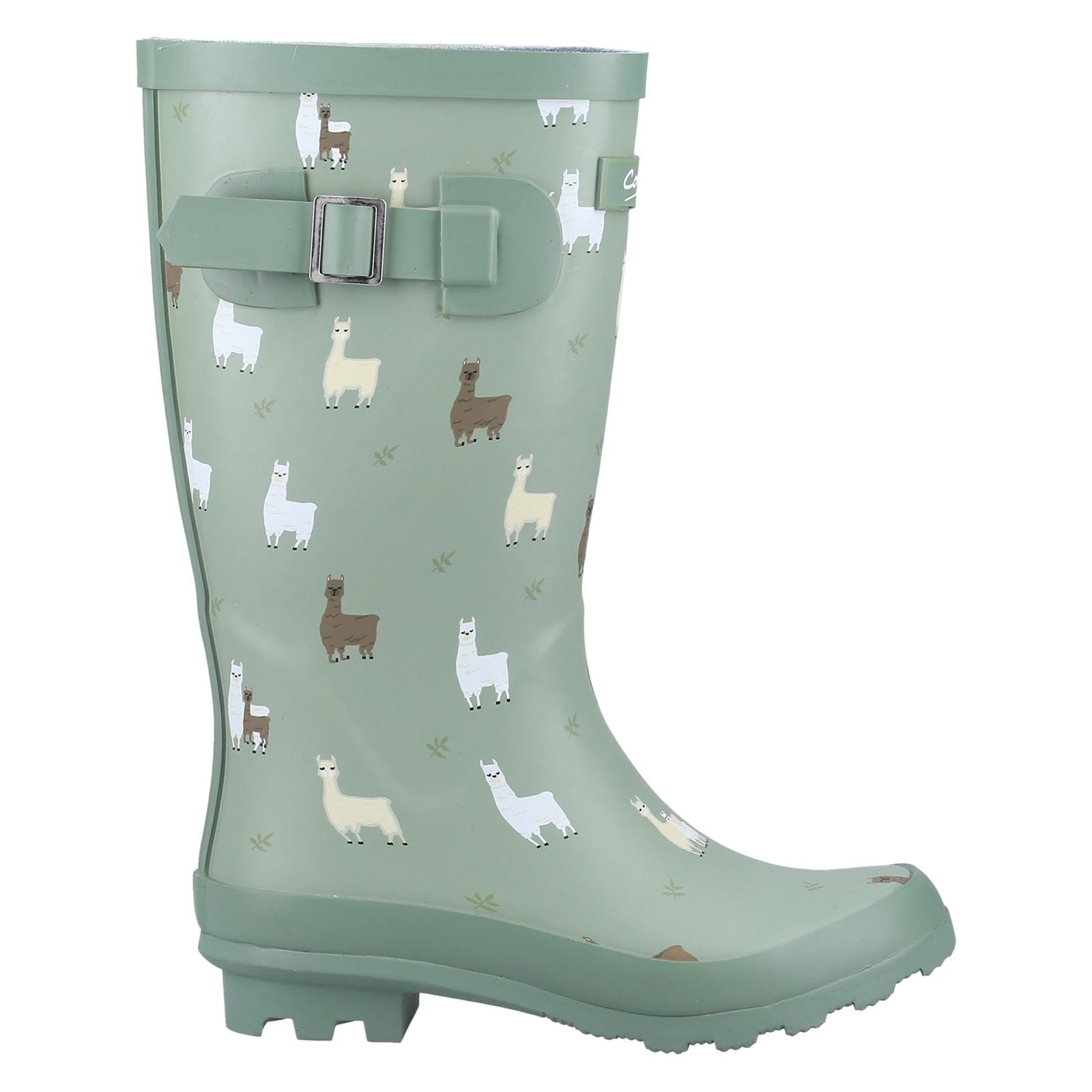 Cotswold Farmyard Junior Rubber Alpaca Wellington Boots