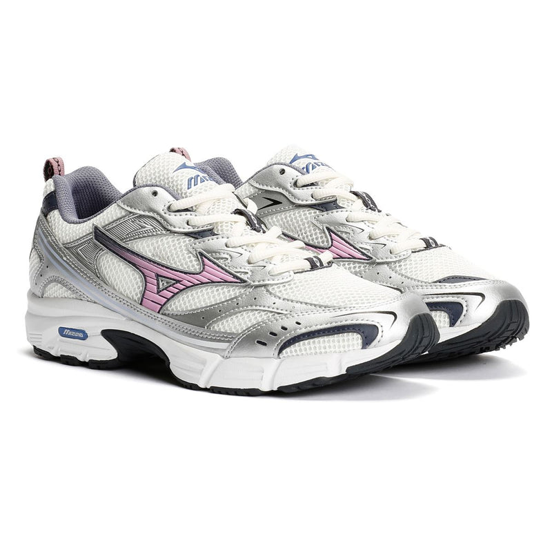 Mizuno MXR Sport Snow White/Lilac/Silver Trainers