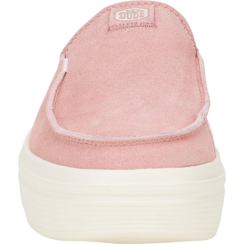 HEYDUDE Austin Lift Classic Leather Women's Rosette Mules