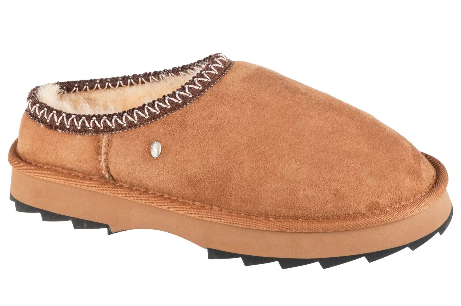Emu Australia Sharky Scuff Suede Women's Chestnut Slippers