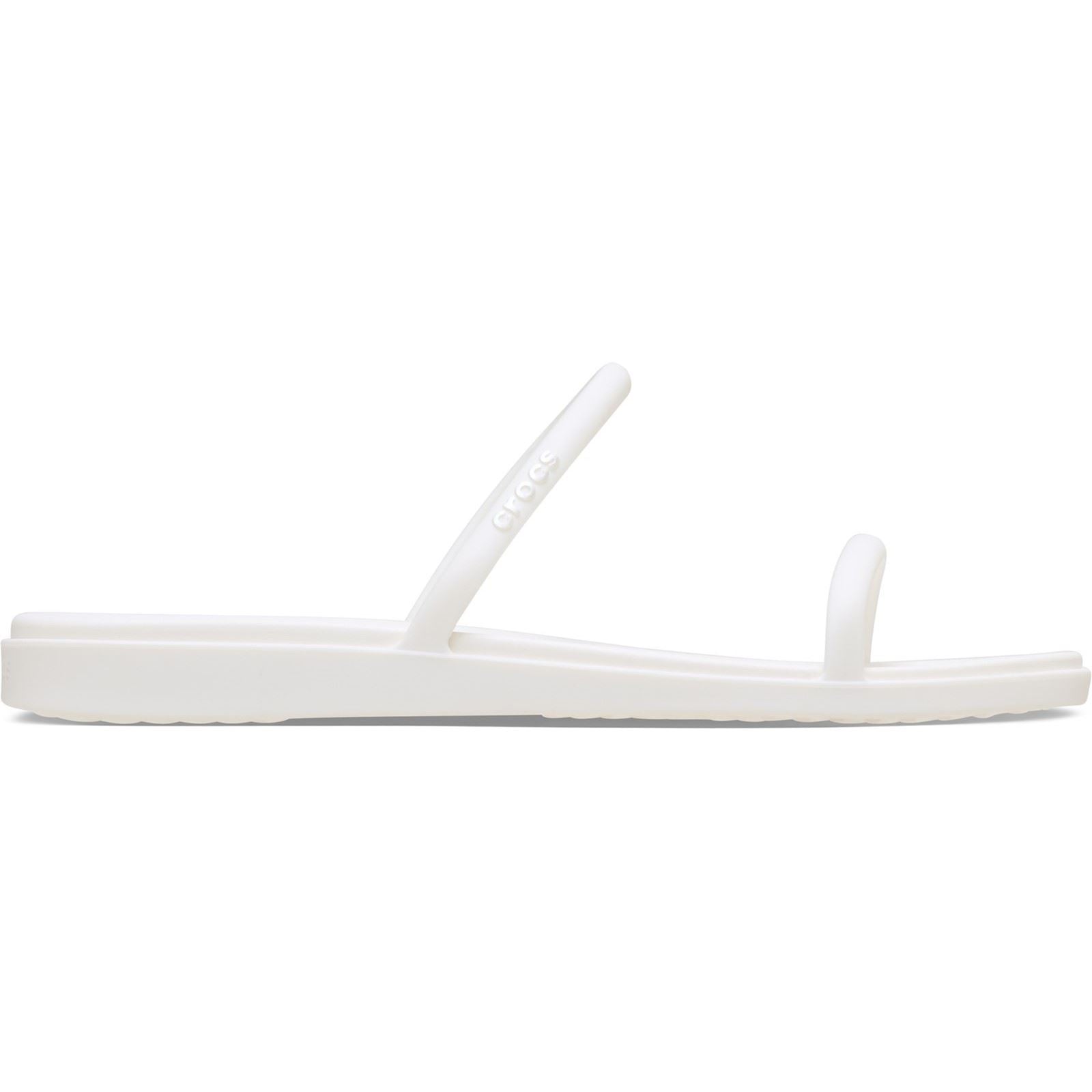 Crocs Miami Two Strap EVA Women's Chalk Sandals