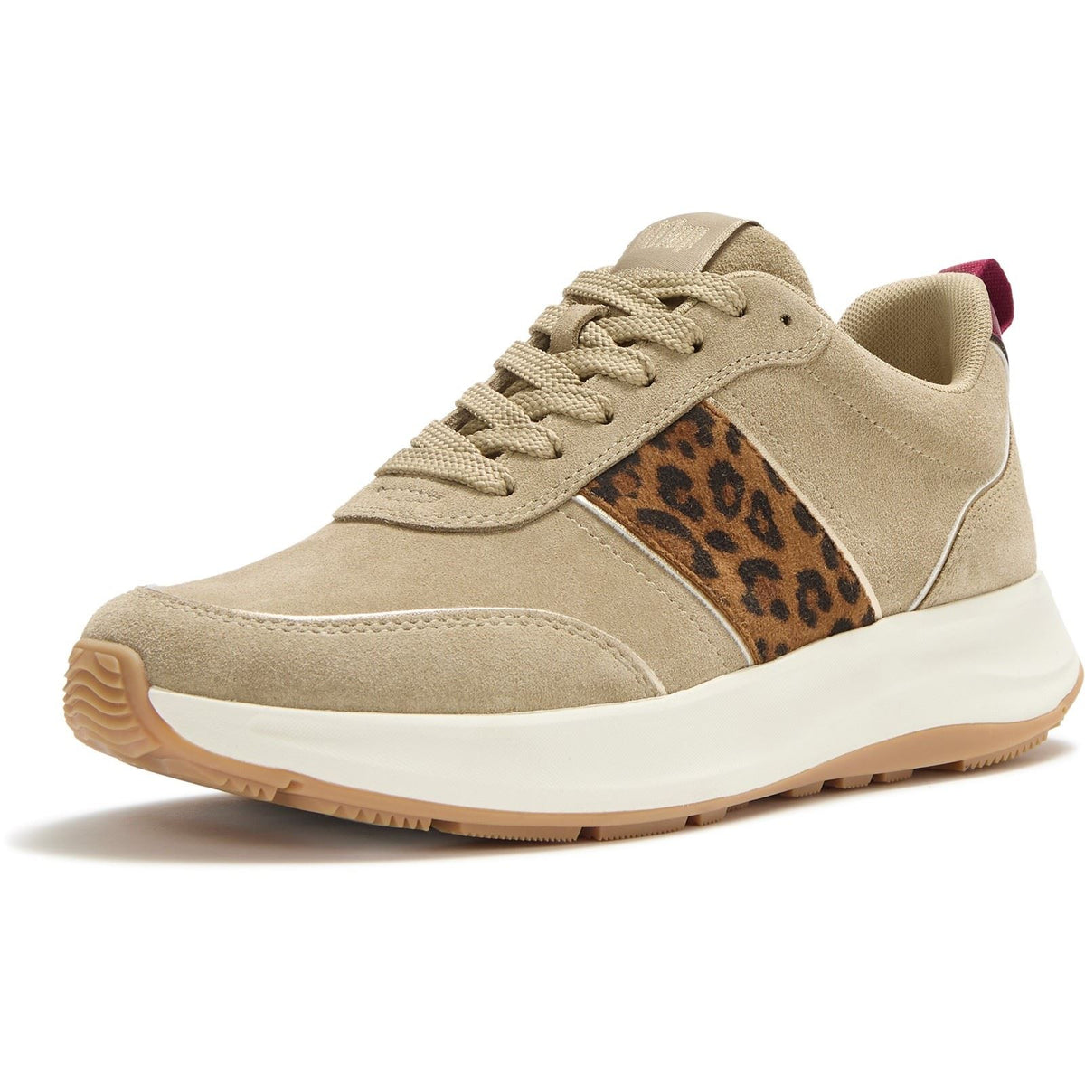 Fitflop F-Mode Flow Suede Women's Cappuccino Trainers