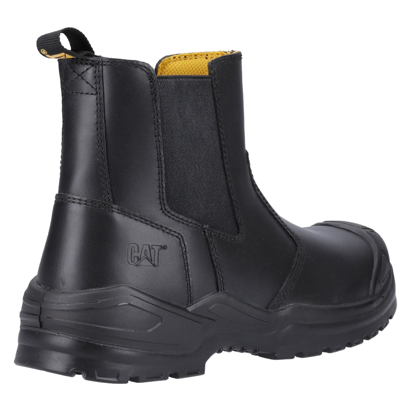Caterpillar Striver Leather Black Safety Boots