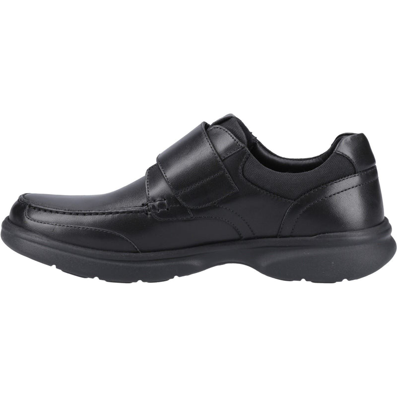 Hush Puppies Hector Leather Men's Black Moccasins Shoes
