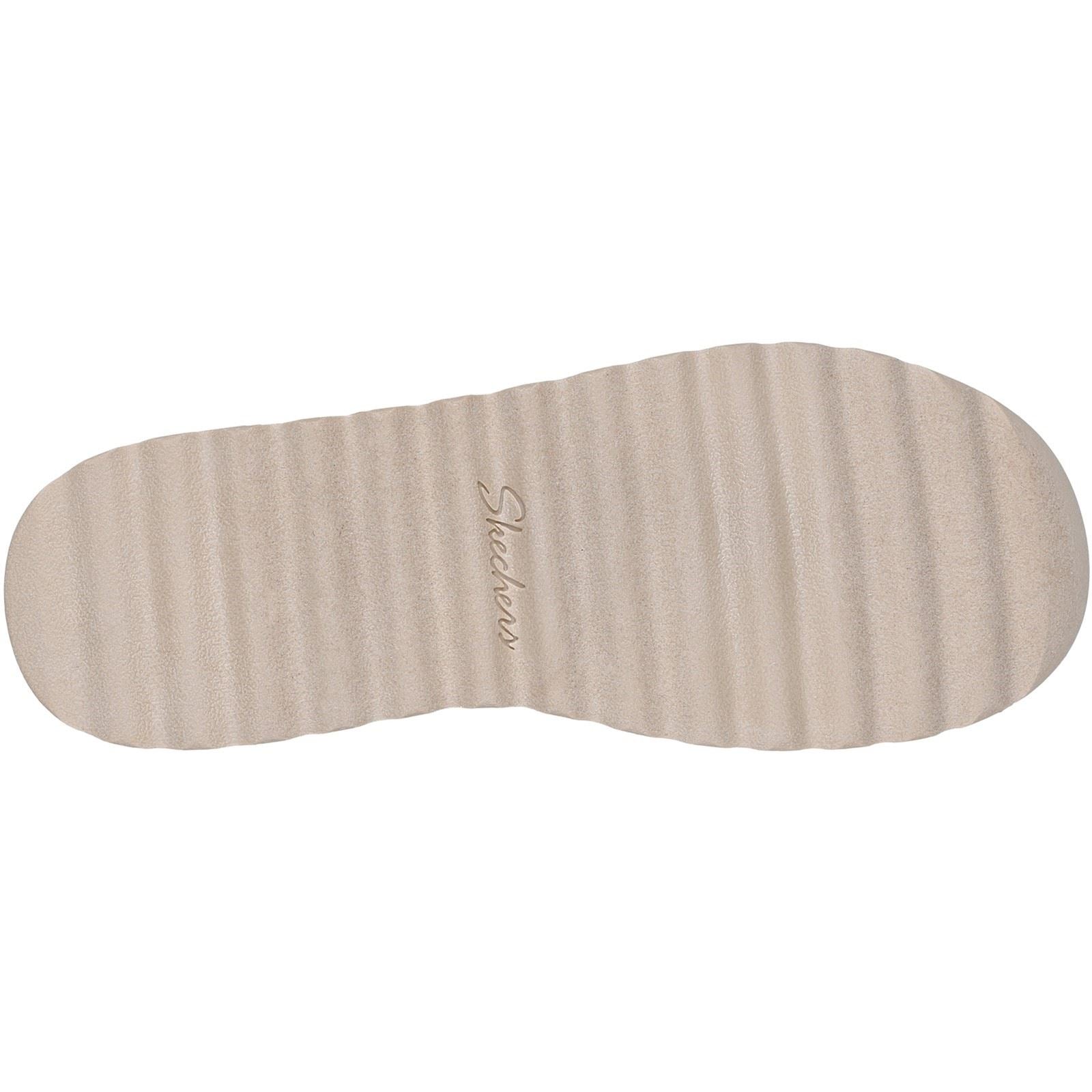 Skechers Cozy Up Synthetic Women's Chestnut Slippers