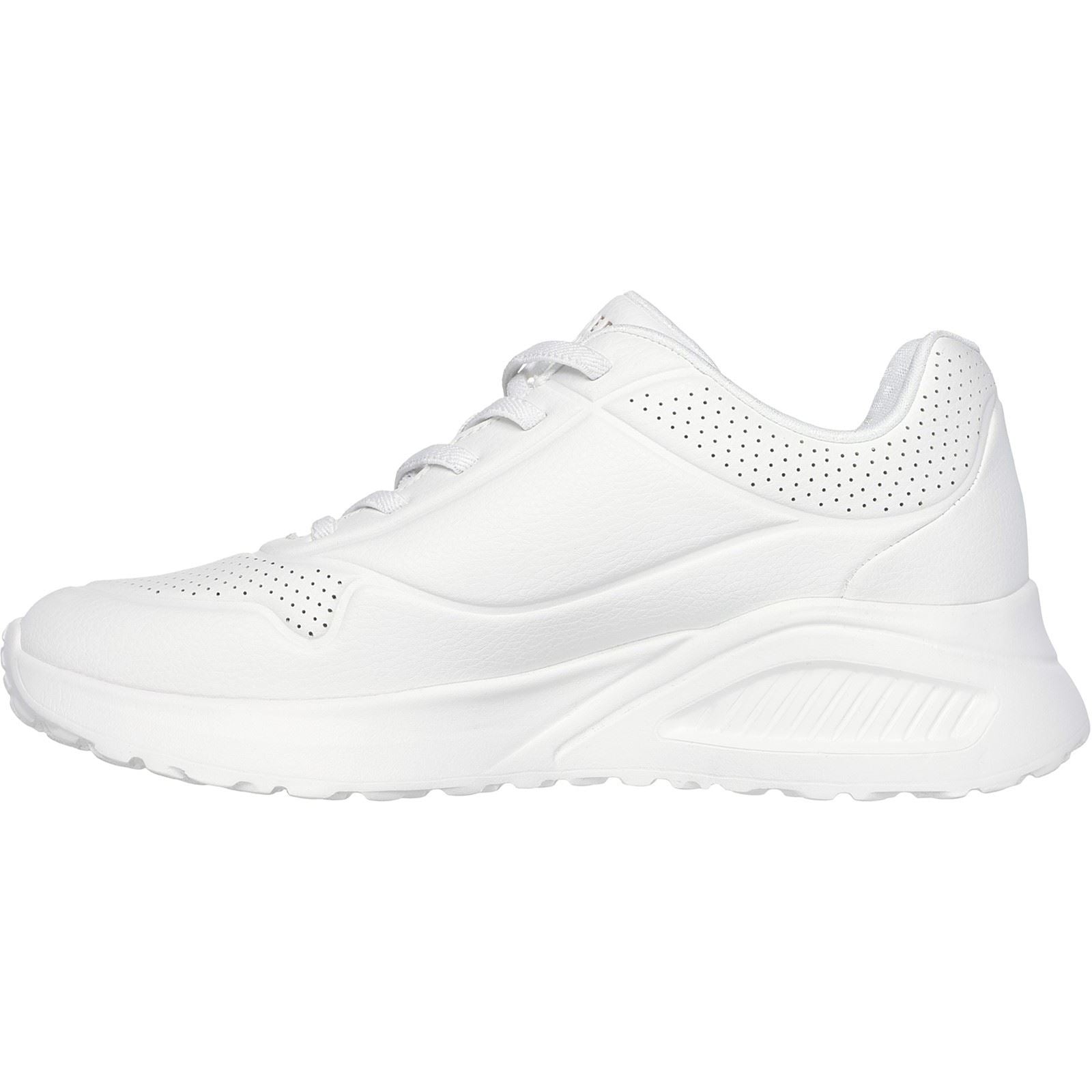 Skechers Uno Lite Lite Work Synthetic Women's White Trainers