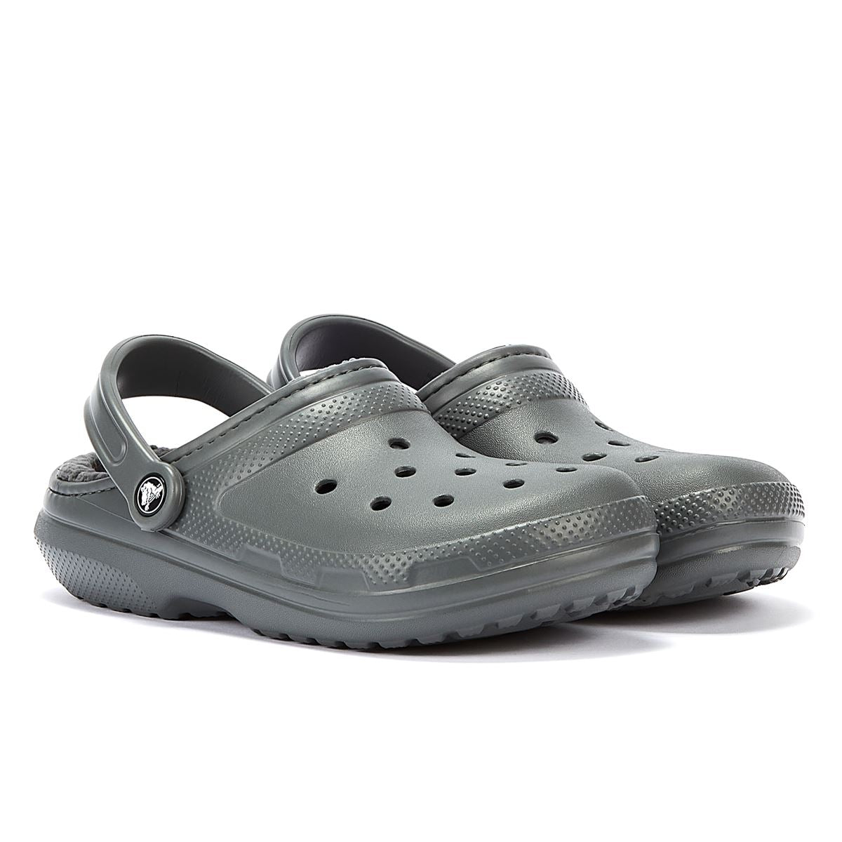 Crocs Classic Lined Grey Clogs