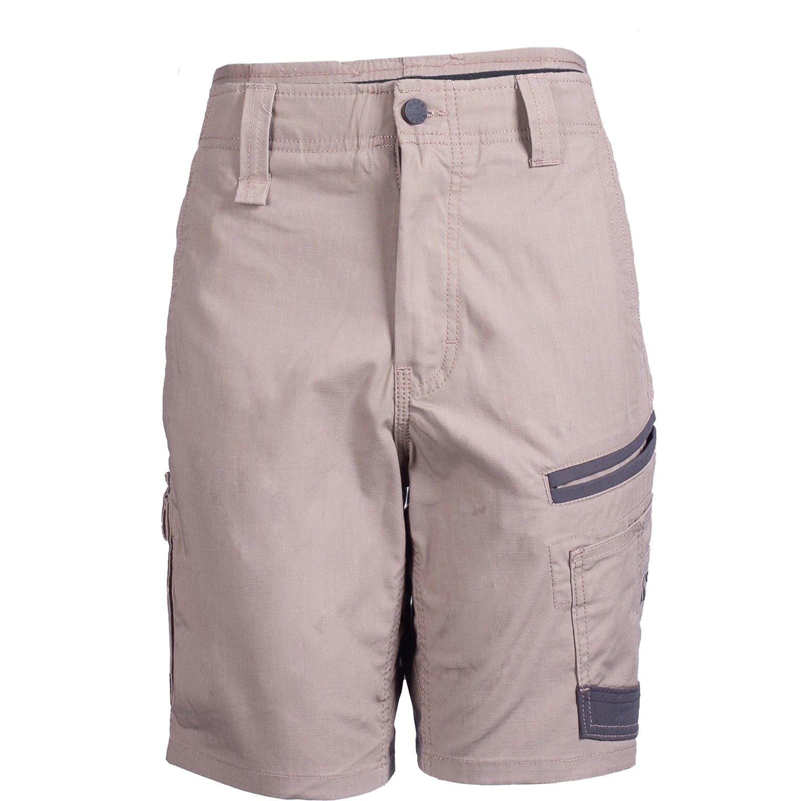 Hard Yakka Raptor Active Cotton Women's Tan Knee-Length Shorts