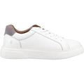Hush Puppies Whelan Leather Men's White Trainers